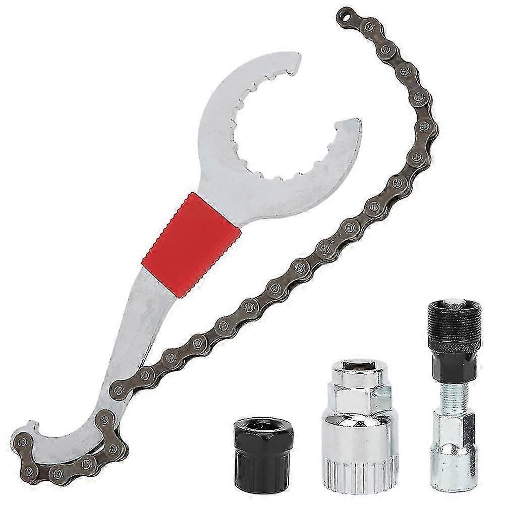 Bicycle Chain Removal Bracket Tool Freewheel Crank Puller Remover