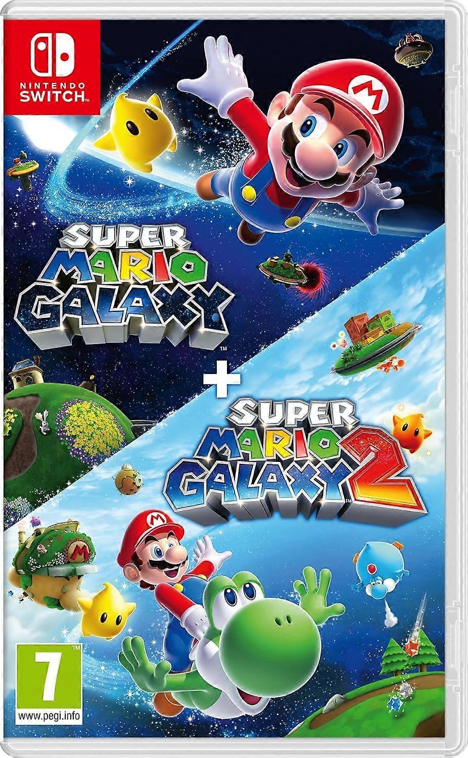 Super Mario Galaxy  Super Mario Galaxy 2 (Double Pack) Switch Game