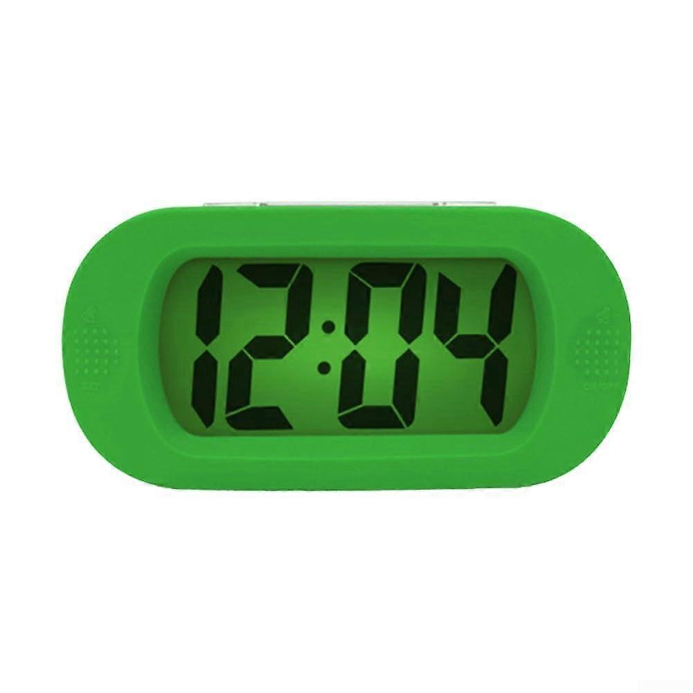Digital Alarm Clock for Kids With Large Display Nightlight Feature TravelFriendly Green