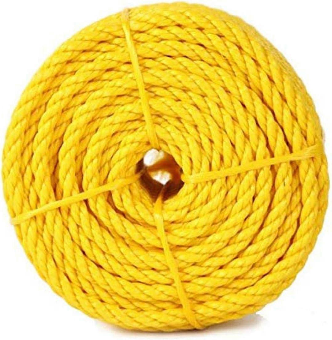 Corde en polypropylène 5000836, 1/4 x 100 pieds, jaune