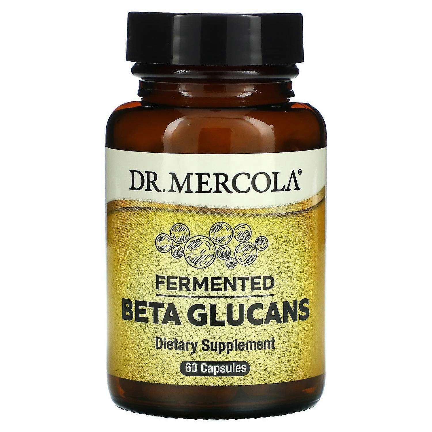 Dr. Mercola, Fermented Beta Glucans, 60 Capsules