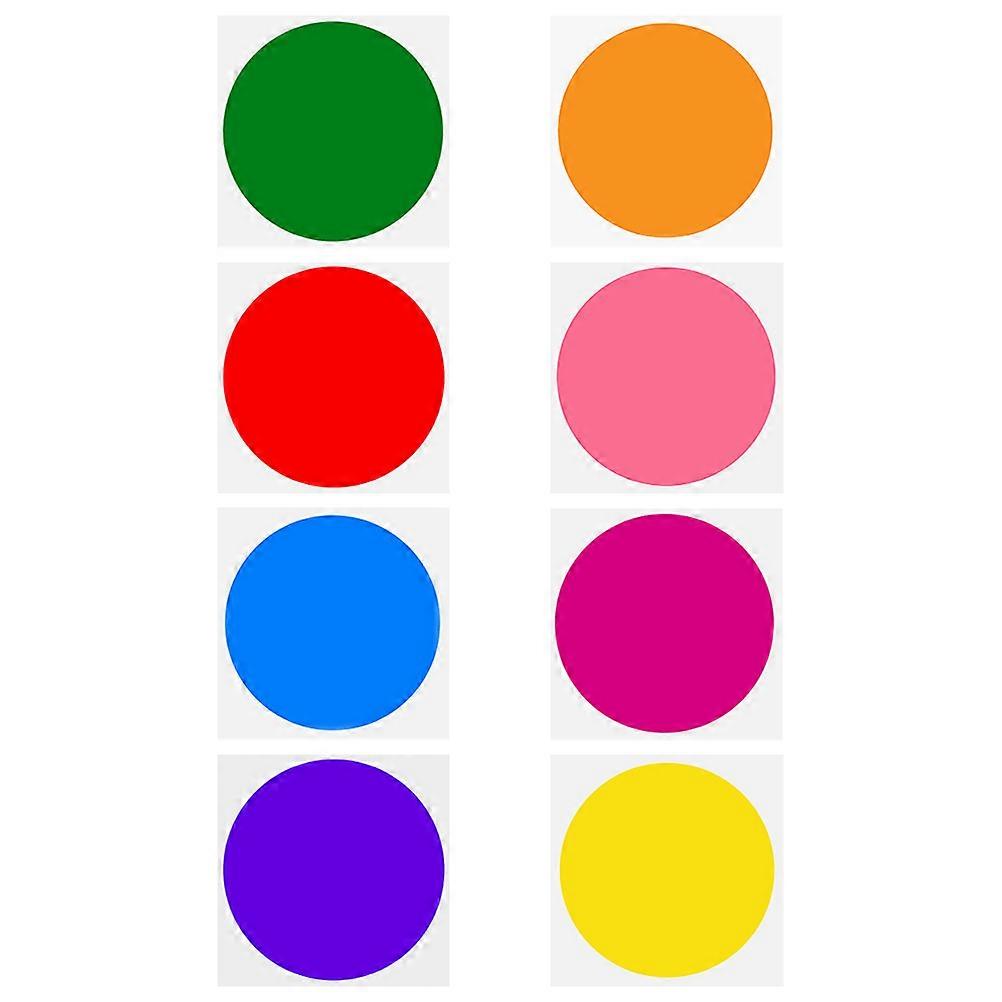Self-Adhesive Floor Stickers Carpet Markers for Kids 4Sets Assorted Colors