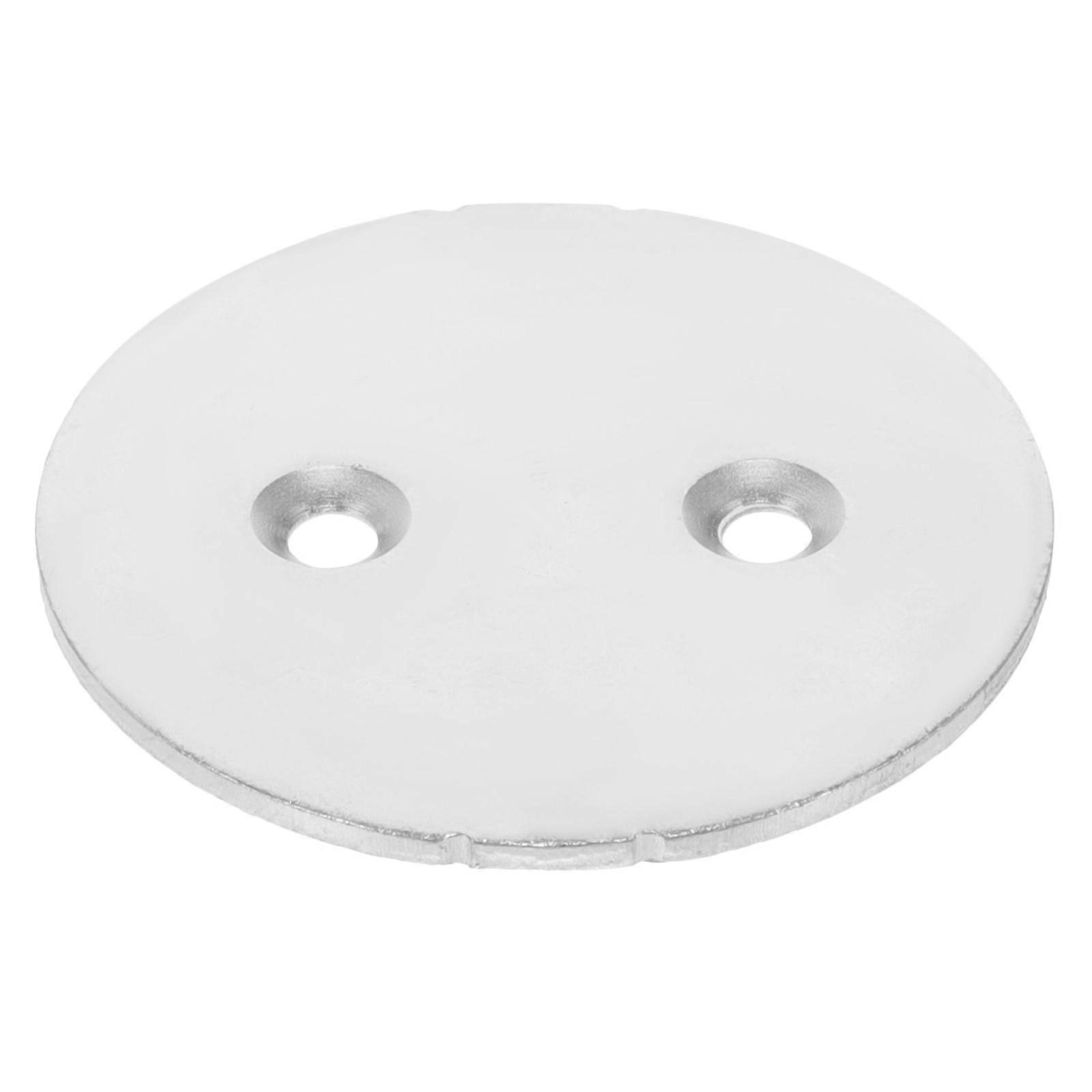 Silver Wall Mount Plate for Temperature Sensor Iron Bracket 1Set for Use