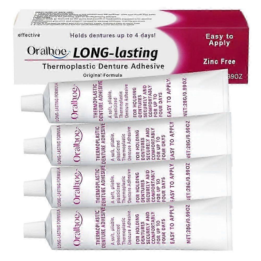 وسادة قبضة بالحرارة طقم الأسنان لاصق كريم الراحة قوي عقد أطقم الأسنان لاصق كريم للأسنان الاصطناعية