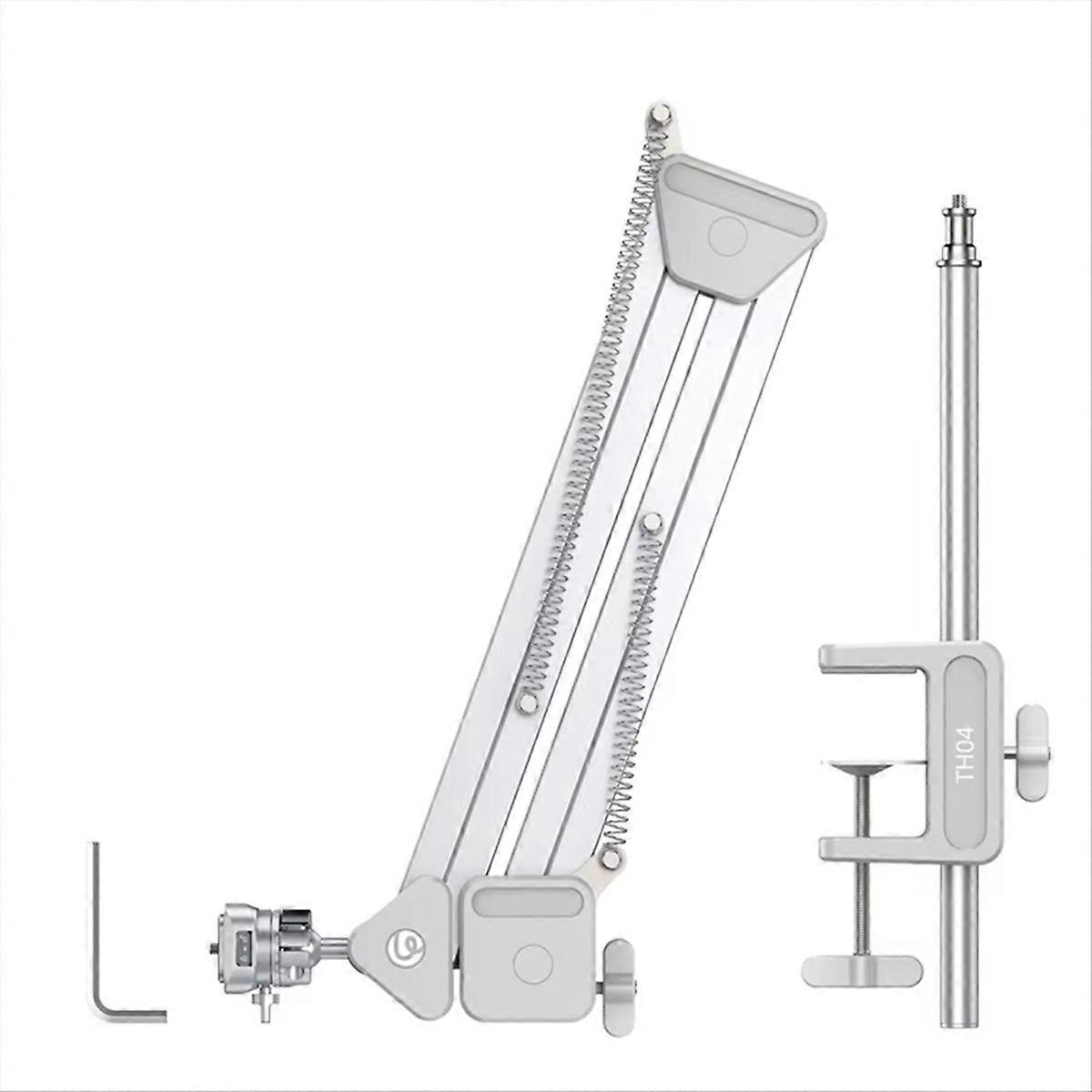  TH04 Overhead Camera Mount with C-Clamp White