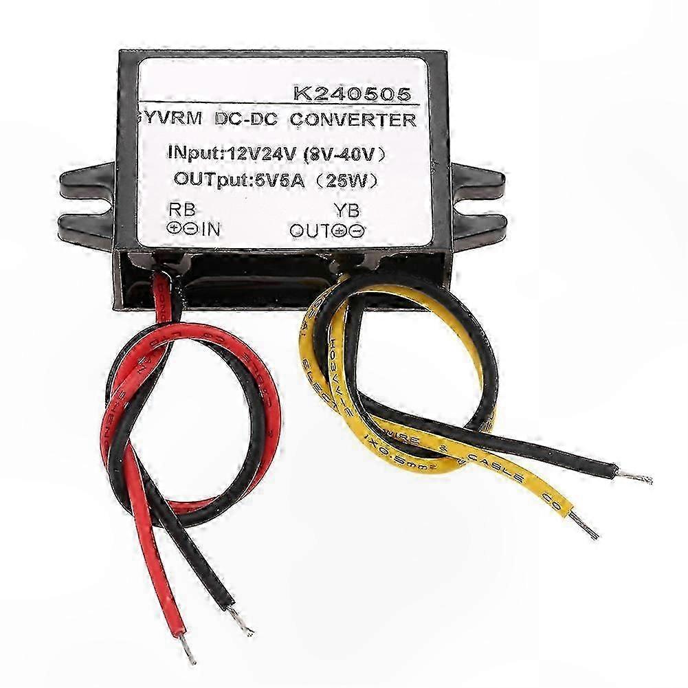 5V 5A DC-DC Step Down Converter Module 12V/24V Input Power Supply Adapter