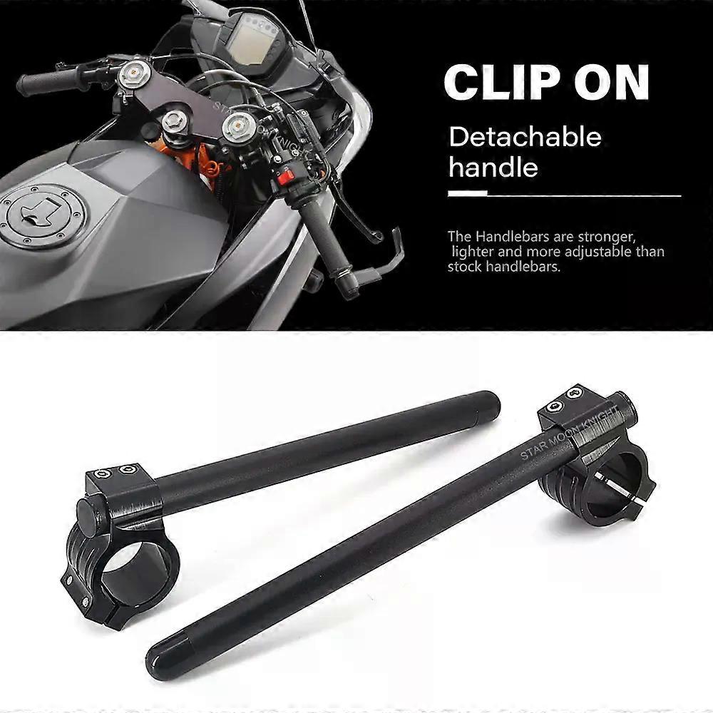 Motorcycle Handlebar Racing Adjustable Clip On Ons Fork Handle Bar 33MM 45MM 50MM 51MM For RC8C RC390 RC200 RC125 1190 RC8 R