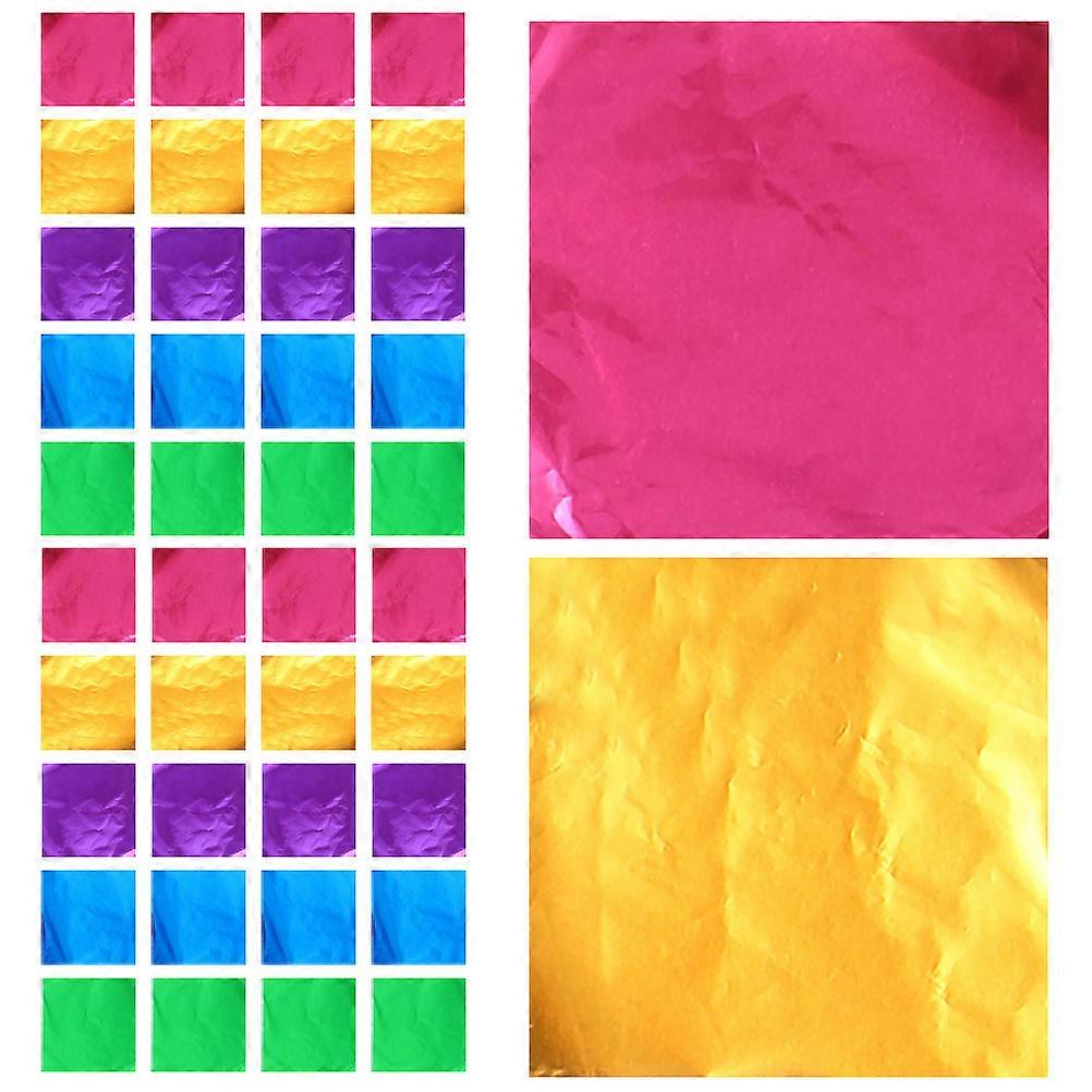 Chocolate Packaging Foil Wrapper for Wrapping 1500Pcs Aluminum Candy Wrap