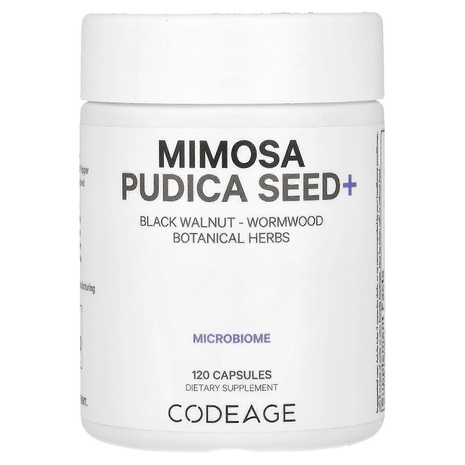 Mimosa Pudica Seed+, 120 Capsules