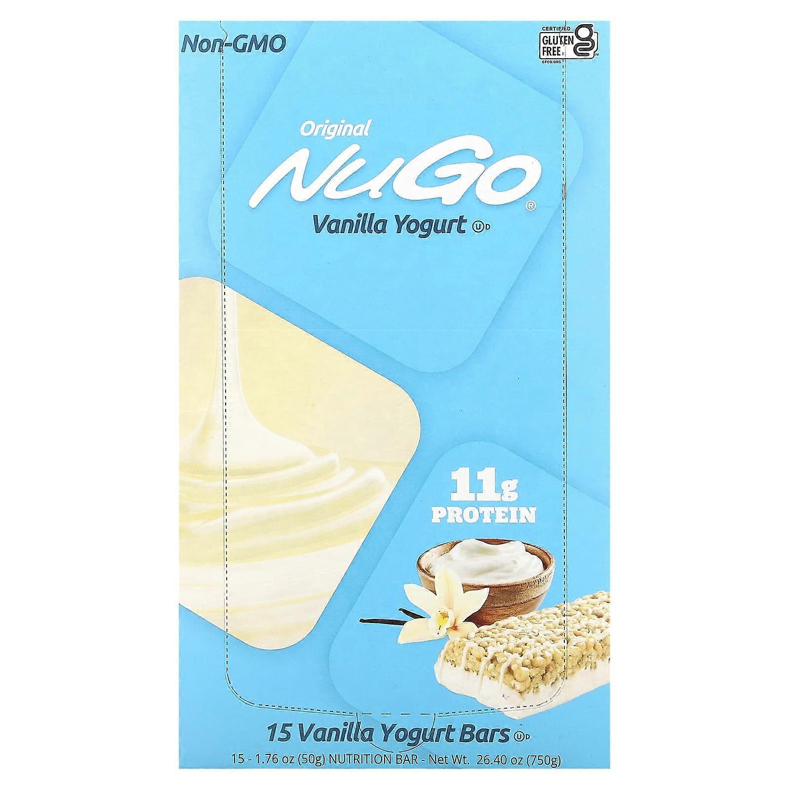 Original Bar, Vanilla Yogurt, 15 Bars, 1.76 oz (50 g) Each