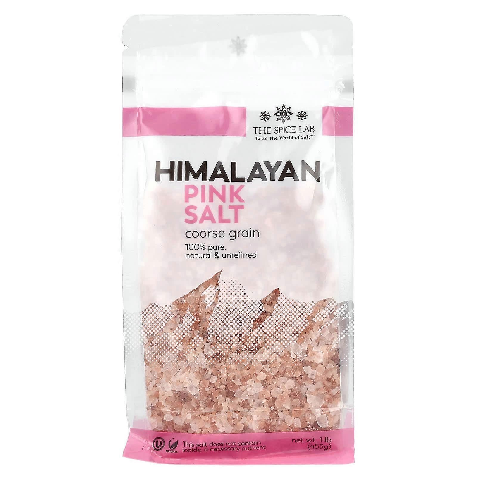 Himalayan Pink Salt, Coarse Grain, 1 lb (453 g)