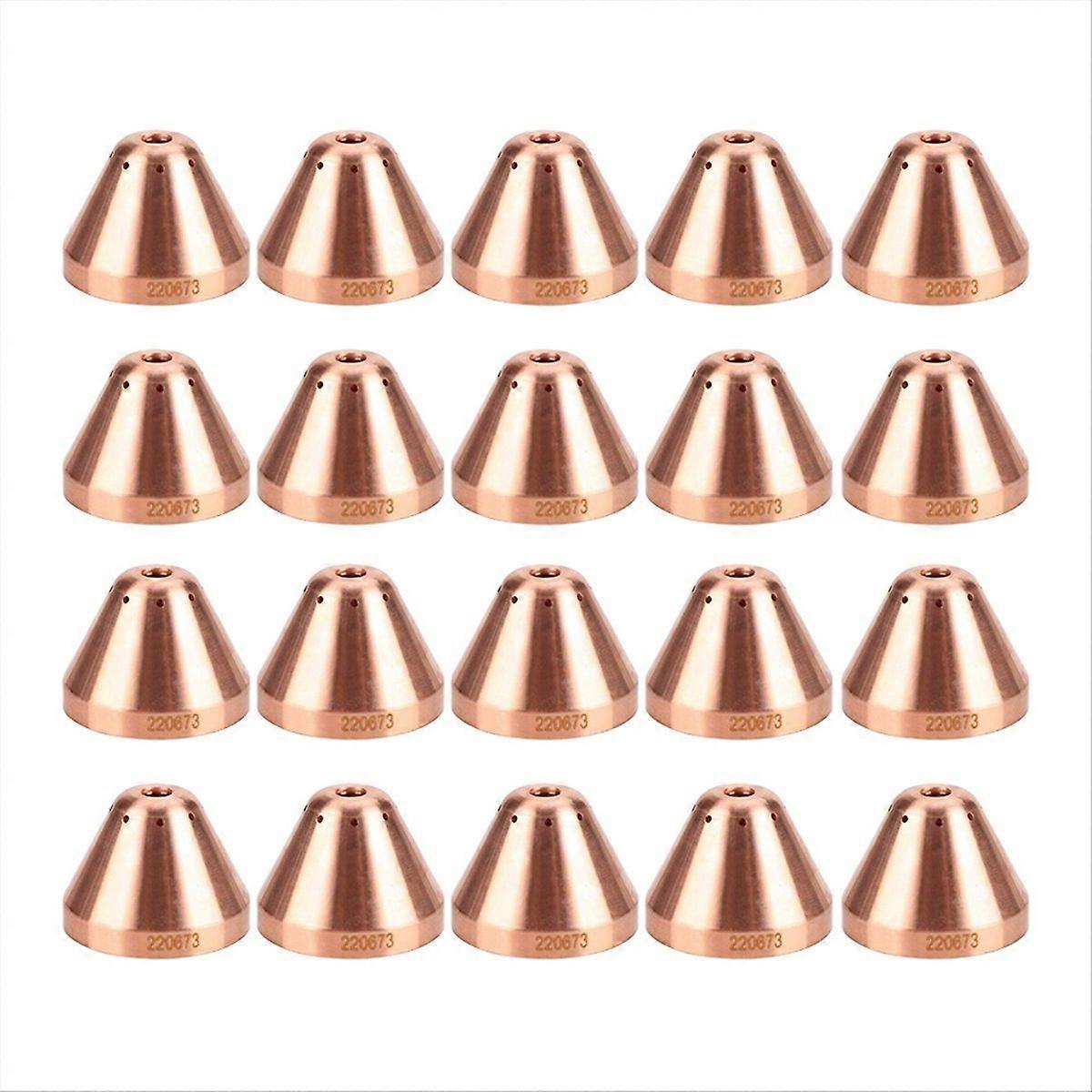 20Pcs 220673 Plasma Shield Fit for 45 Cutting Torch Consumable