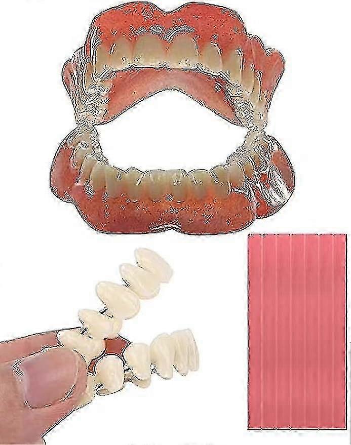 入れ歯DIYキット自宅で完璧な笑顔を作る:DIY義歯入れ歯キット-簡単で手頃な価格でカスタマイズ可能な義歯ソリューション(75%オフ)_FE06