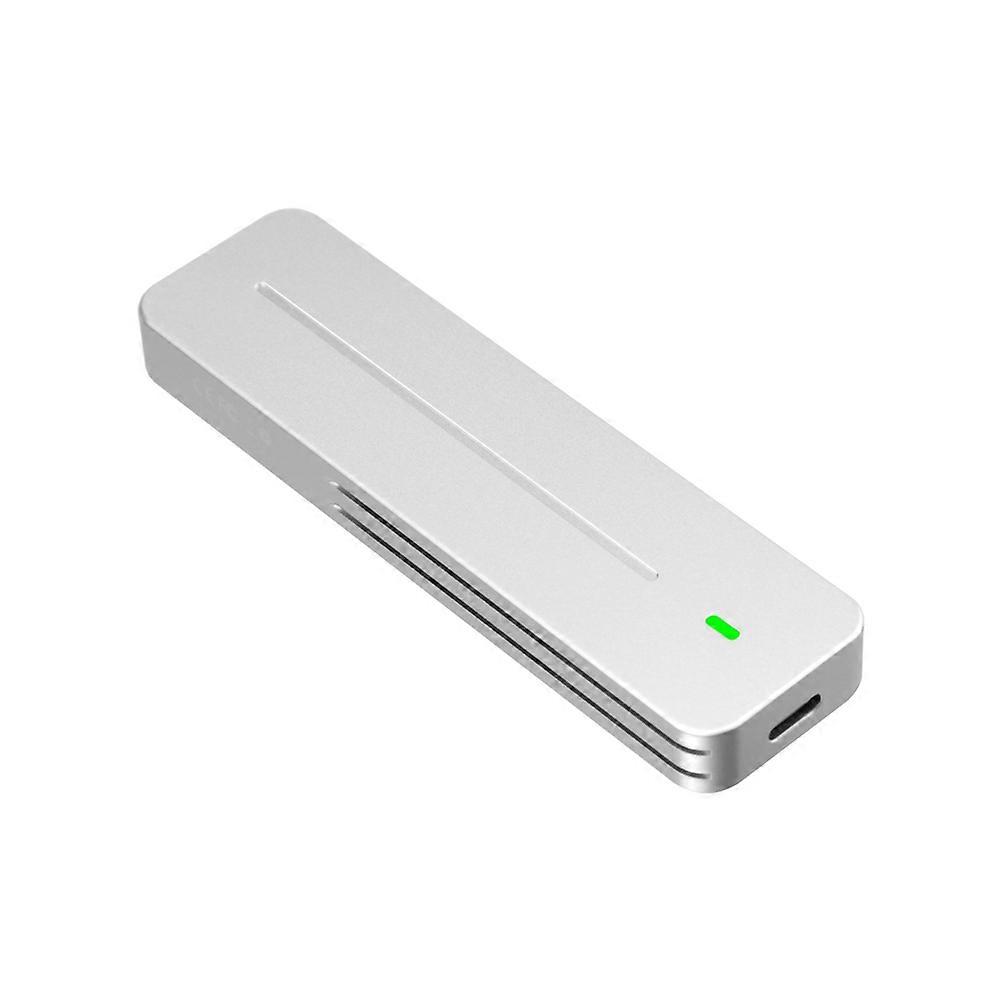 M.2 SSD Enclosure RTL9210C Dual-Protocol M.2 NVMe SATA SSD Case USB3.0 Gen2 10Gbps Hard Disk Box for 2280/2260/2242/2230