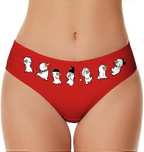 Julunderkläder för kvinnor Roliga jultrosor Fru Grå Jul Stor