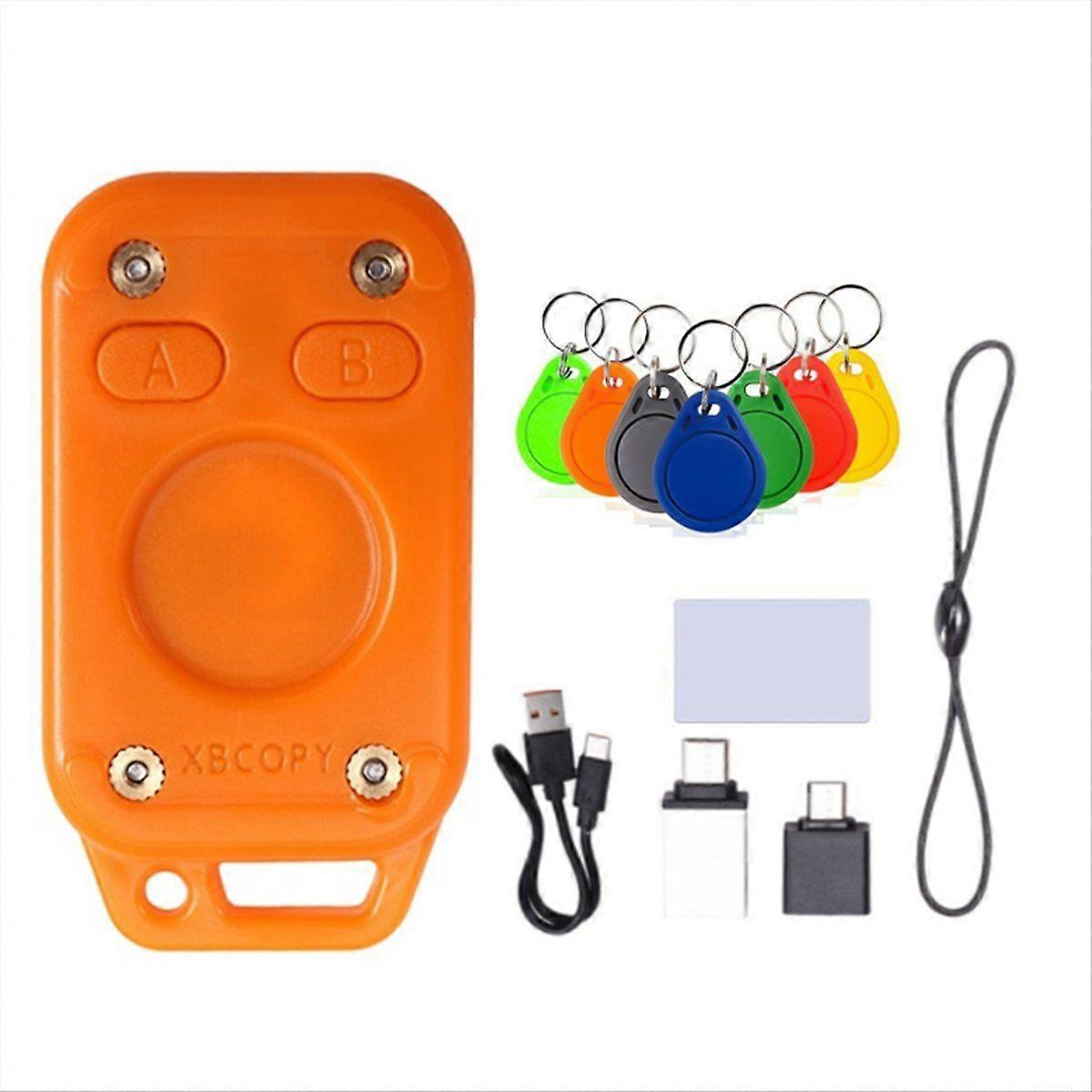 Restart Chameleon V2.0 RFID Emulator 125Khz 13.56Mhz Reader 7CUID Keychain+1UID White Card Chameleo
