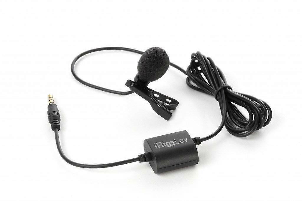 Ik Multimedia Irig Mic Lav Black Clip-on Microphone