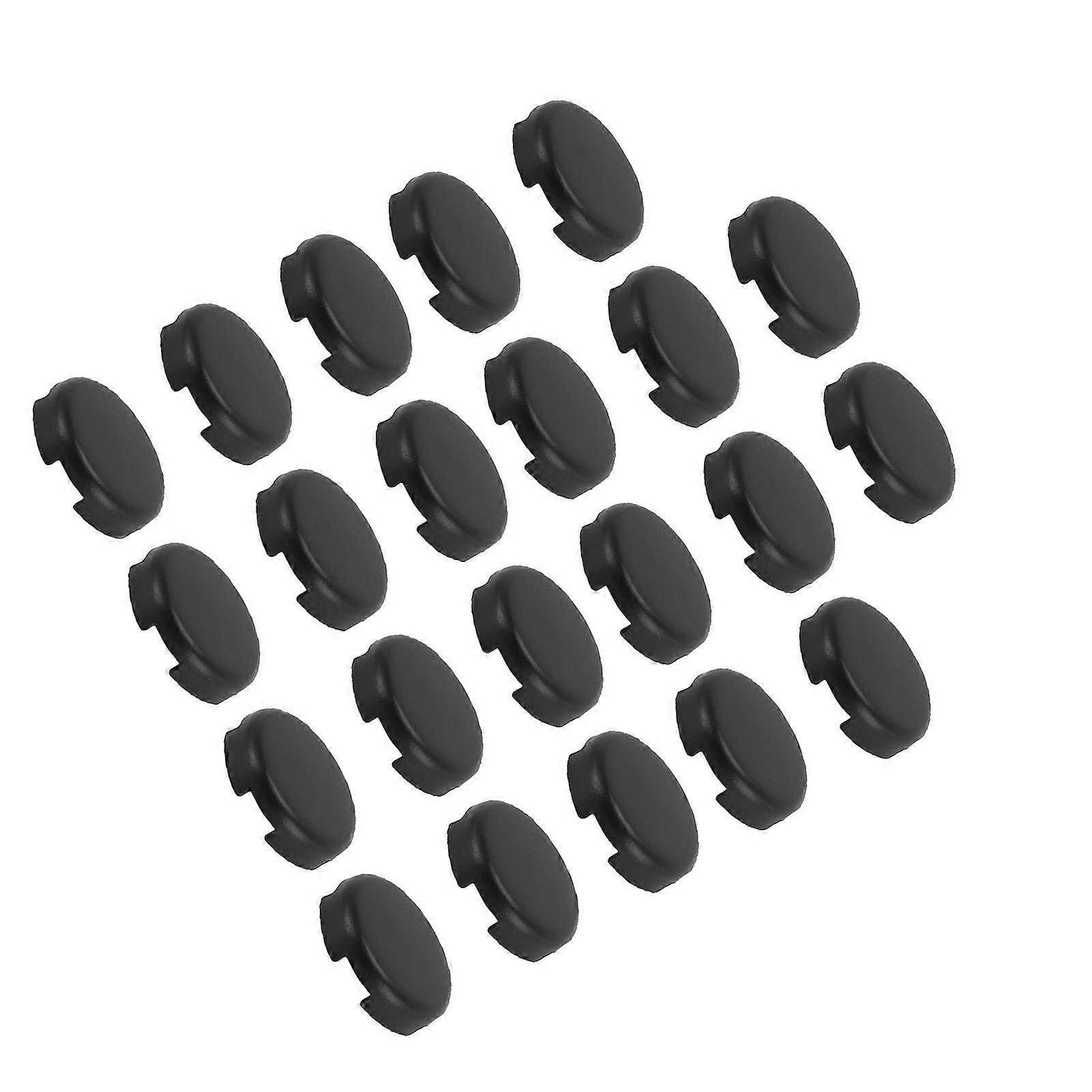 18pcs Game Keyboard Button Cap Fast Response Good Hand Feel Anti Fingerprint Anti Slip Keycap for Cherry TTC Akko Cross Switch Matte Black 