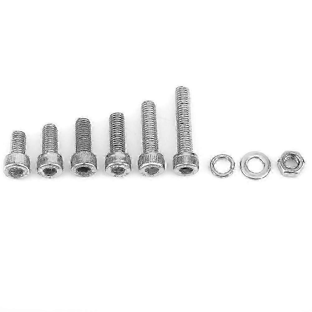 High quality M3-M8 304 stainless steel hexagon socket screw nut washer