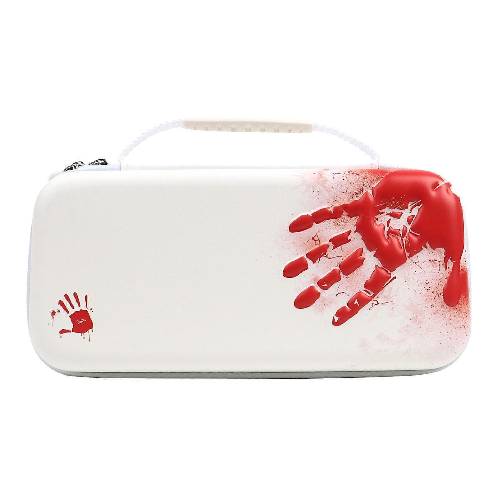 EVA Game Console Case for NS 2 Full Protections Carrying Travel Bag for Game Console & Accessory  White