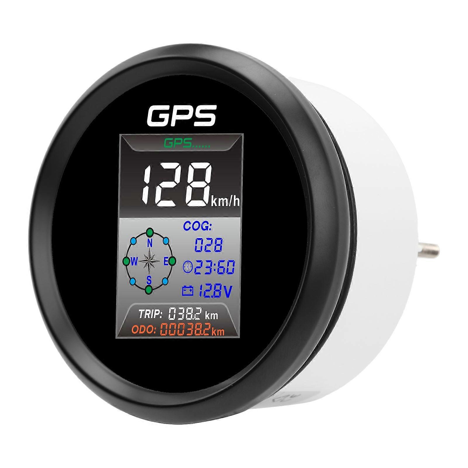 Waterproof GPS Speedometer for Boat with 85mm Digital Display and LED Backlight