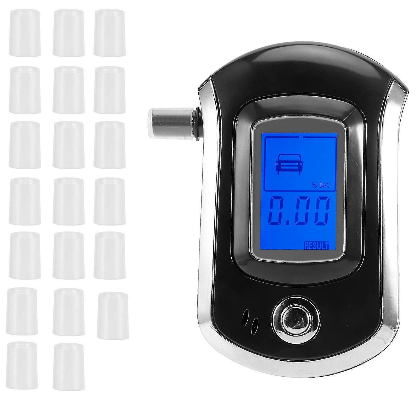 AT6000 Portable LCD Breathalyzer with Audio Alert & Auto Shutdown