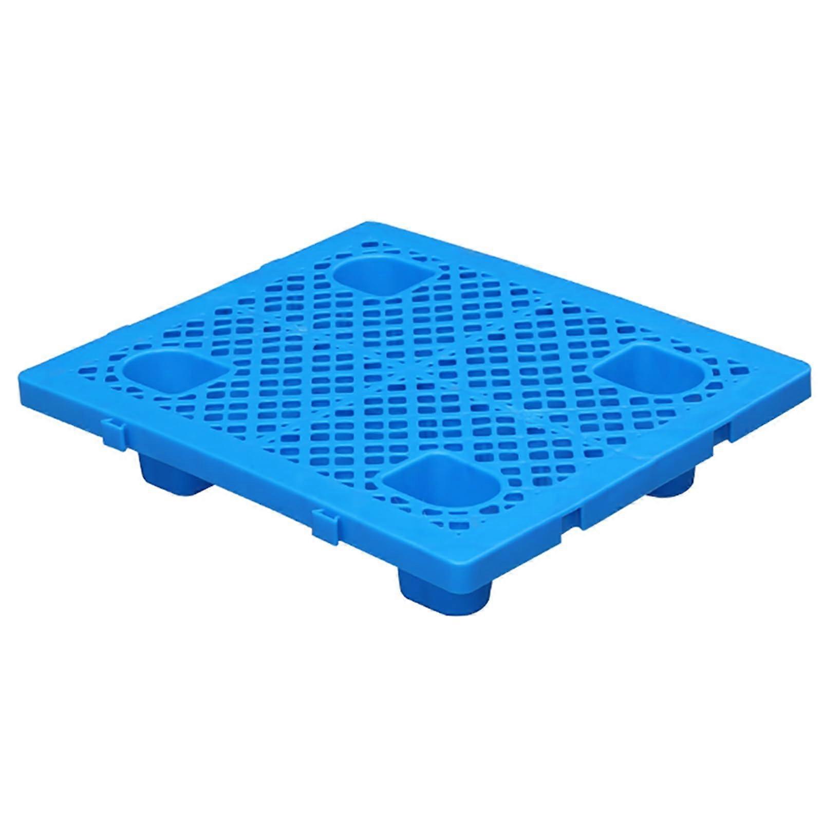 Breathable Grid Plastic Pallets 70x70x12cm Waterproof WearResistant Stackable Nestable For Efficient Storage Solutions