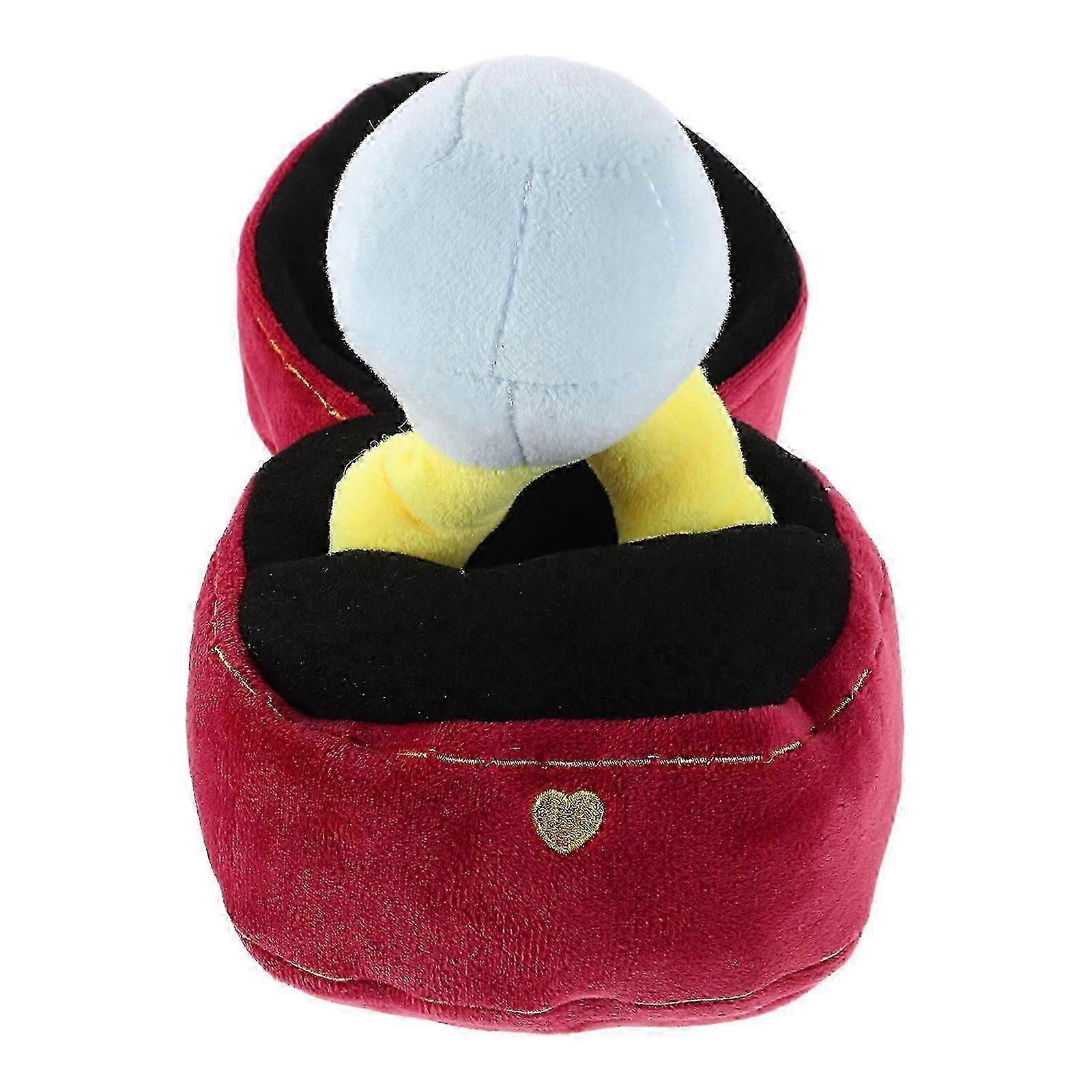 Girlfriend Toys Unique Engagement Present Plush Ring Toy Red Color Romantic Design for Special Occasions 1 Set [jkw]