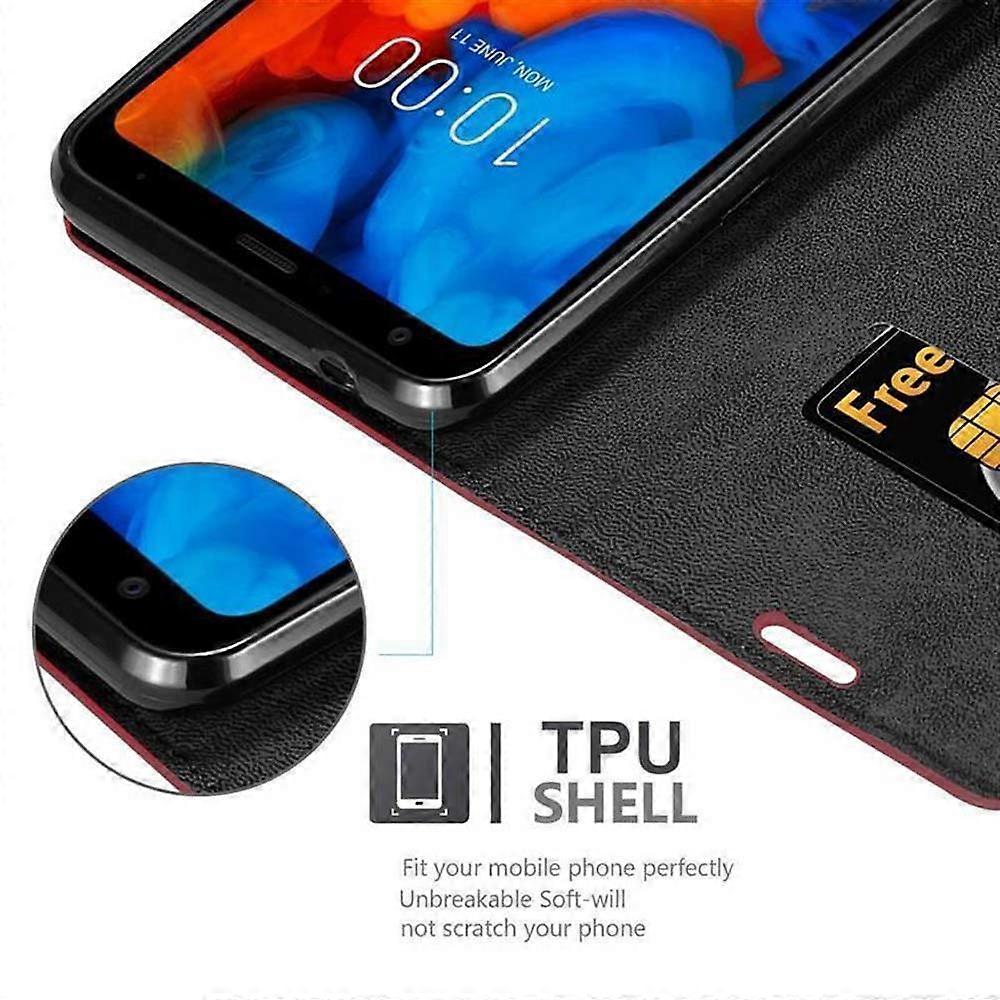 LG Q STYLUS Case - Protective Case with Stand Function and Card Slot