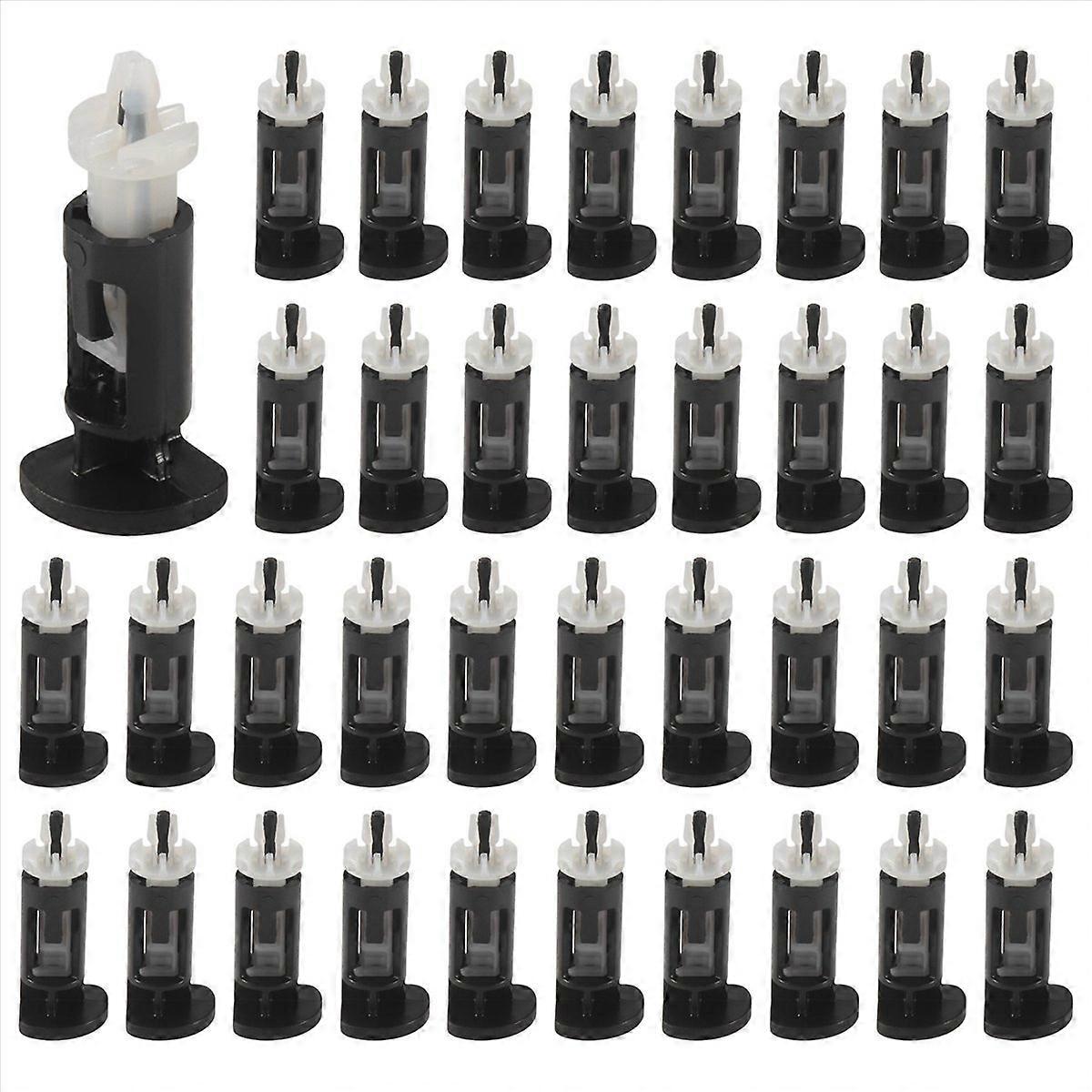 80Pcs CPU Heatsink Mount Pin Plastic Fastener for Socket