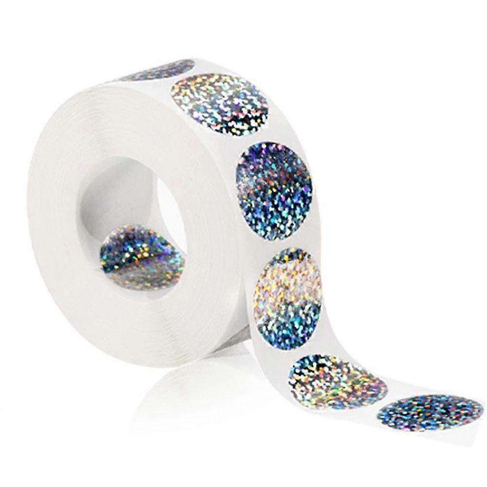 Laser Hologram Dots DIY Lottery Ticket Coating Labels Scratch Off Stickers Activity Card Material