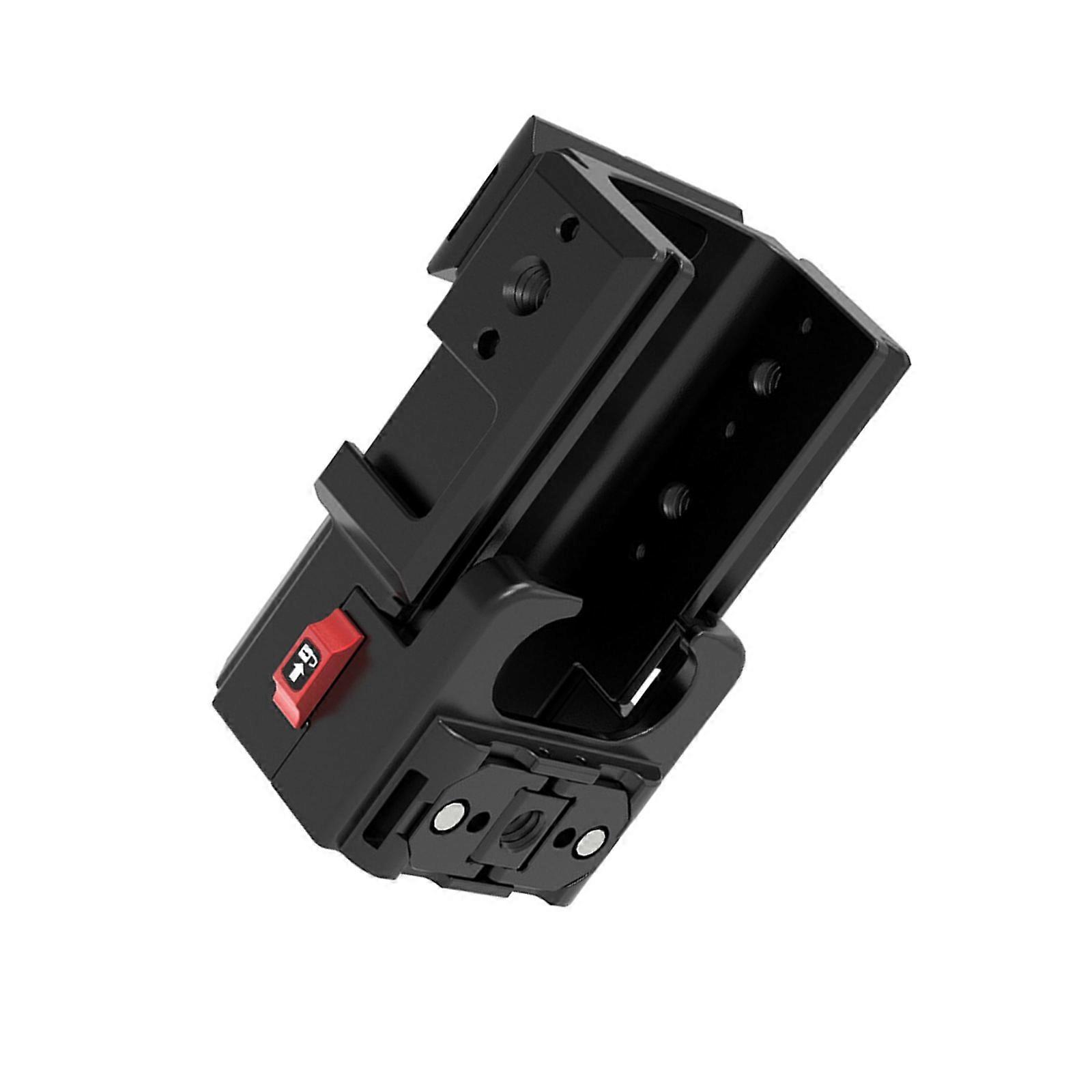 כלוב הרכבה של מצלמת מתכת לכיס 3 התקנה מהירה ונעילה מאובטחת מתאם חצובה מגנטית צבעונית