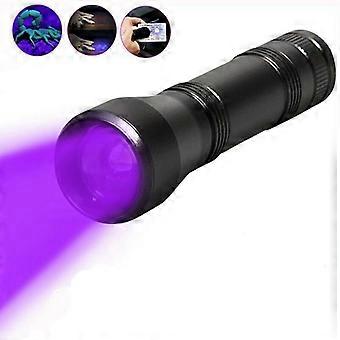 Purple light torch torch can amplify UV, black light 5W UV LED light(1pcs-Black)