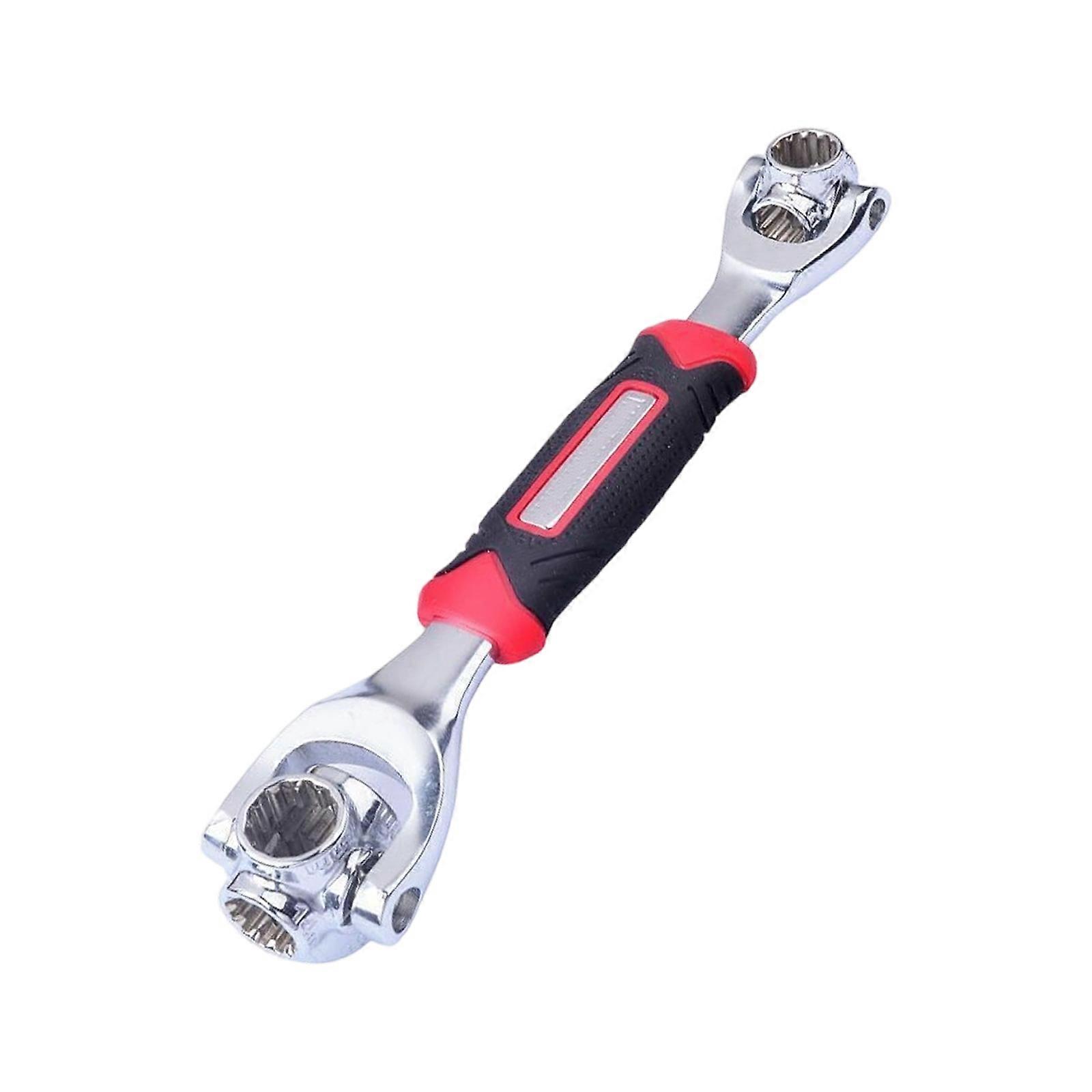 MultiSize 52 in 1 Socket Wrench Tool Flexible Head Design AntiCorrosion Steel Ergonomic Grip Portable For Mechanics Multicolor