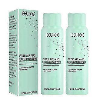 25-26 2x Eelhoe Wash-free Dry Hair Spray Air Feeling Fluffy Dry Hair Oil Head Emergency To Oil Lazy Fluffy Powder Lazy Hair Dryer