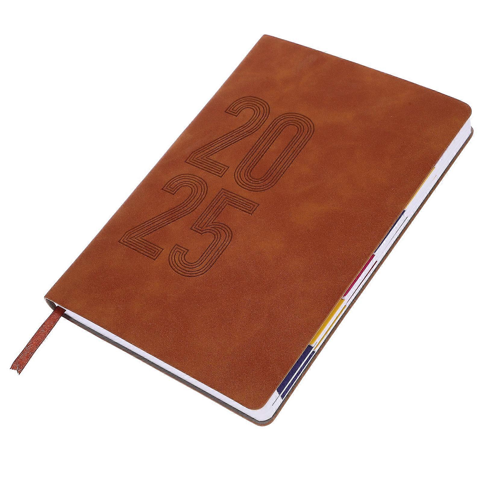 Yearly Schedule Planner Notebook for Home Planning Coffee Paper