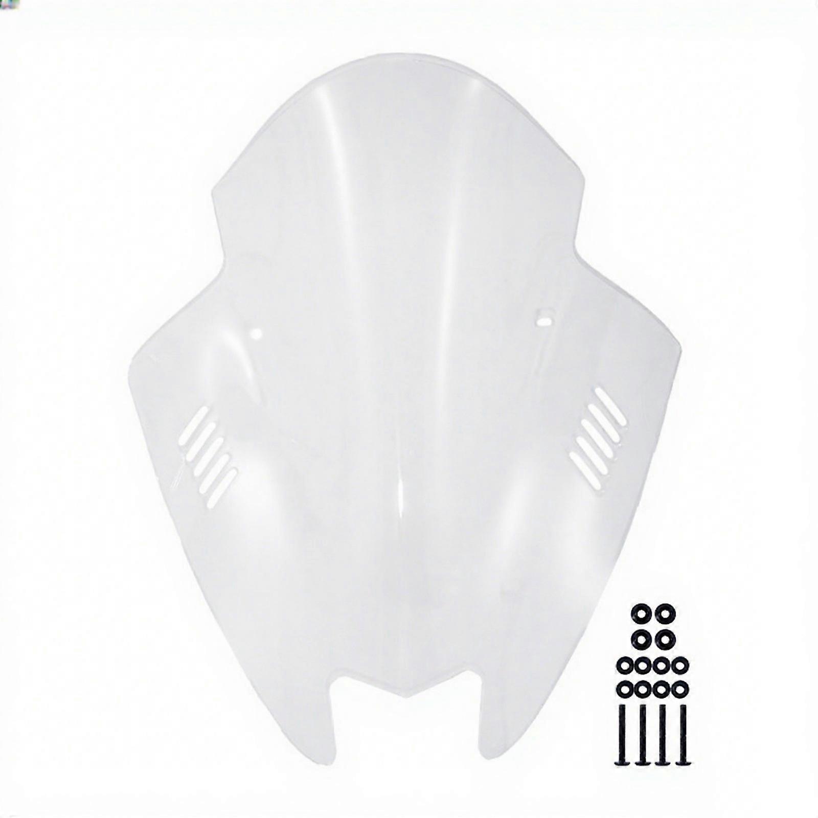 Motorcycle Windscreen For 2020 2024 Models PMMA Windshield Wind Resistance  Transparent color
