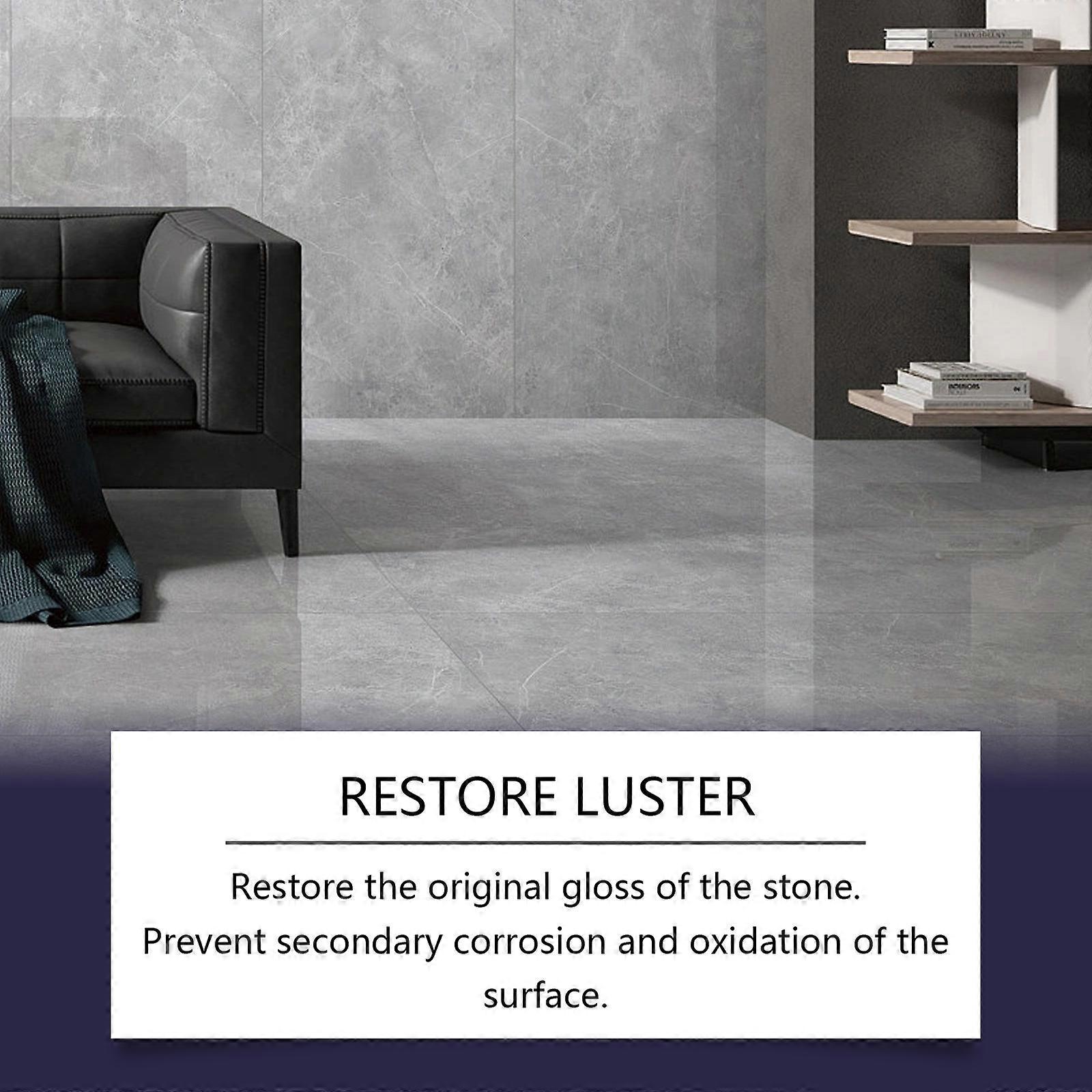 Stone cleaning powder improves surface limescale and rust residue, anti-fouling formula gently nourishes and brightens. 100g