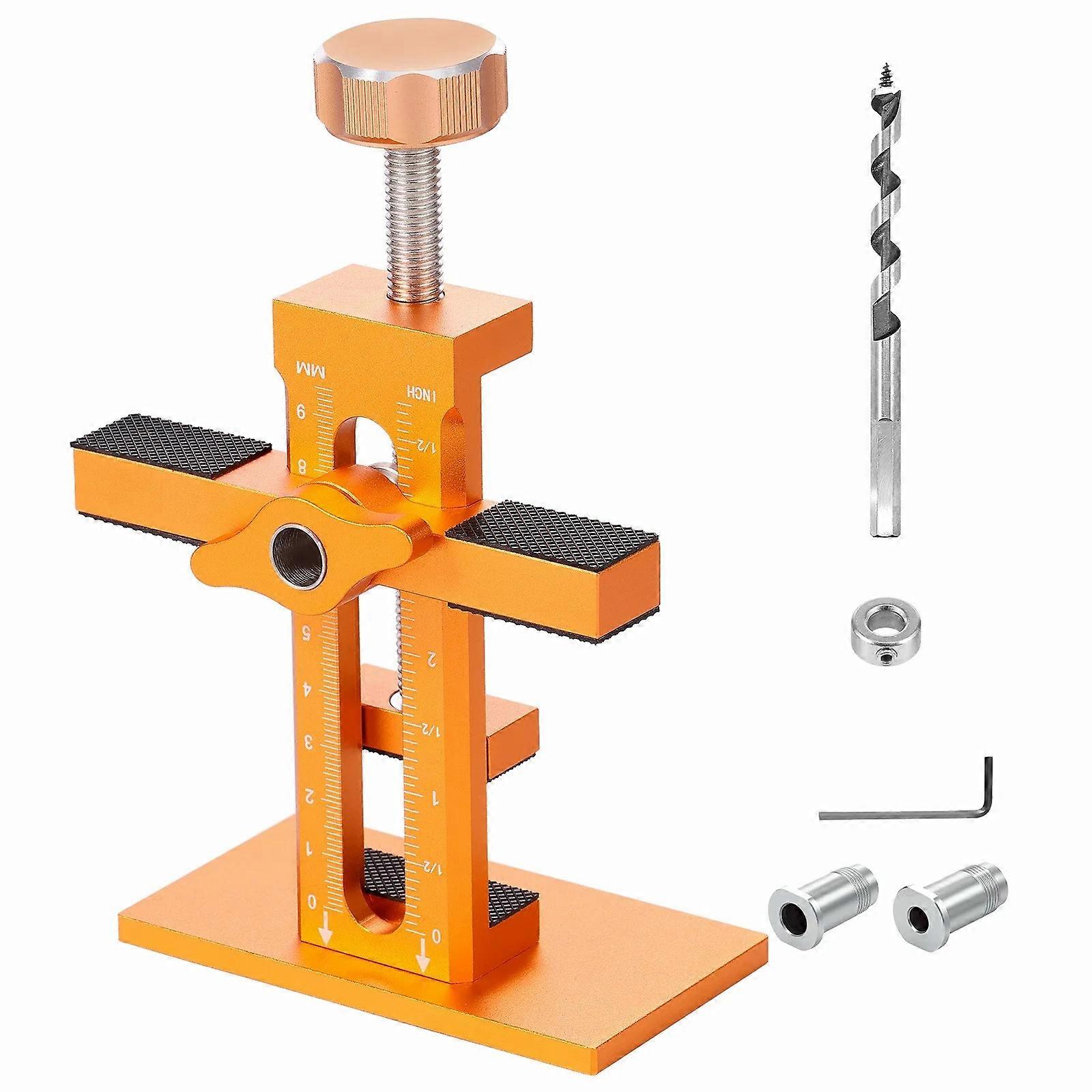 Aluminium Cabinet Door Installation Positioner Cabinet Hardware Jig Cabinet Door Mounting Locators Hardware Jig Multicolor