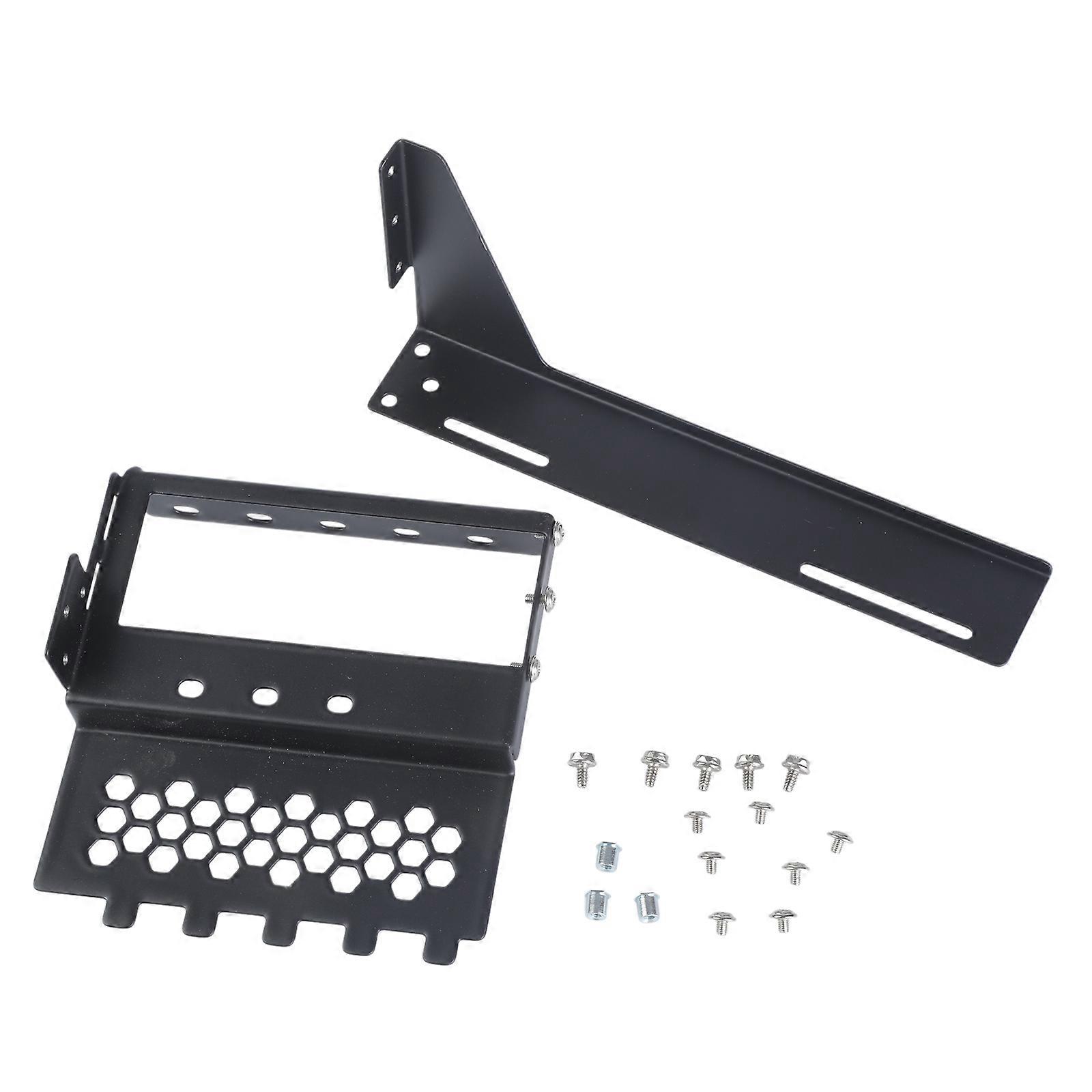 SXJ B Graphics Card Vertical Bracket GPU Holder Graphics Card Mount Support Enhanced Version  Black