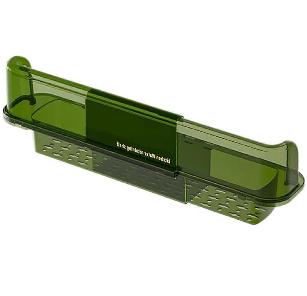 Adjustable Sink Splash Guard Basket with Splash-Proof Design and Space-Saving Kitchen Organizer