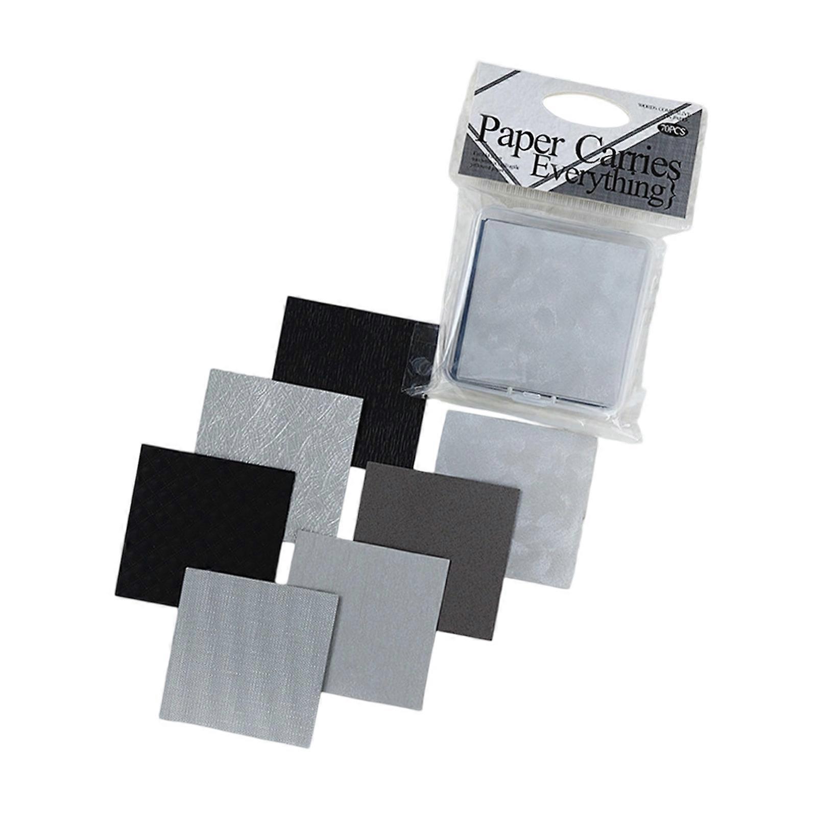 Multipurpose Craft Paper Sheets Reusable Scrapbooking Paper Set for Creative Journals and Collages Cardstock Sheets Multicolor