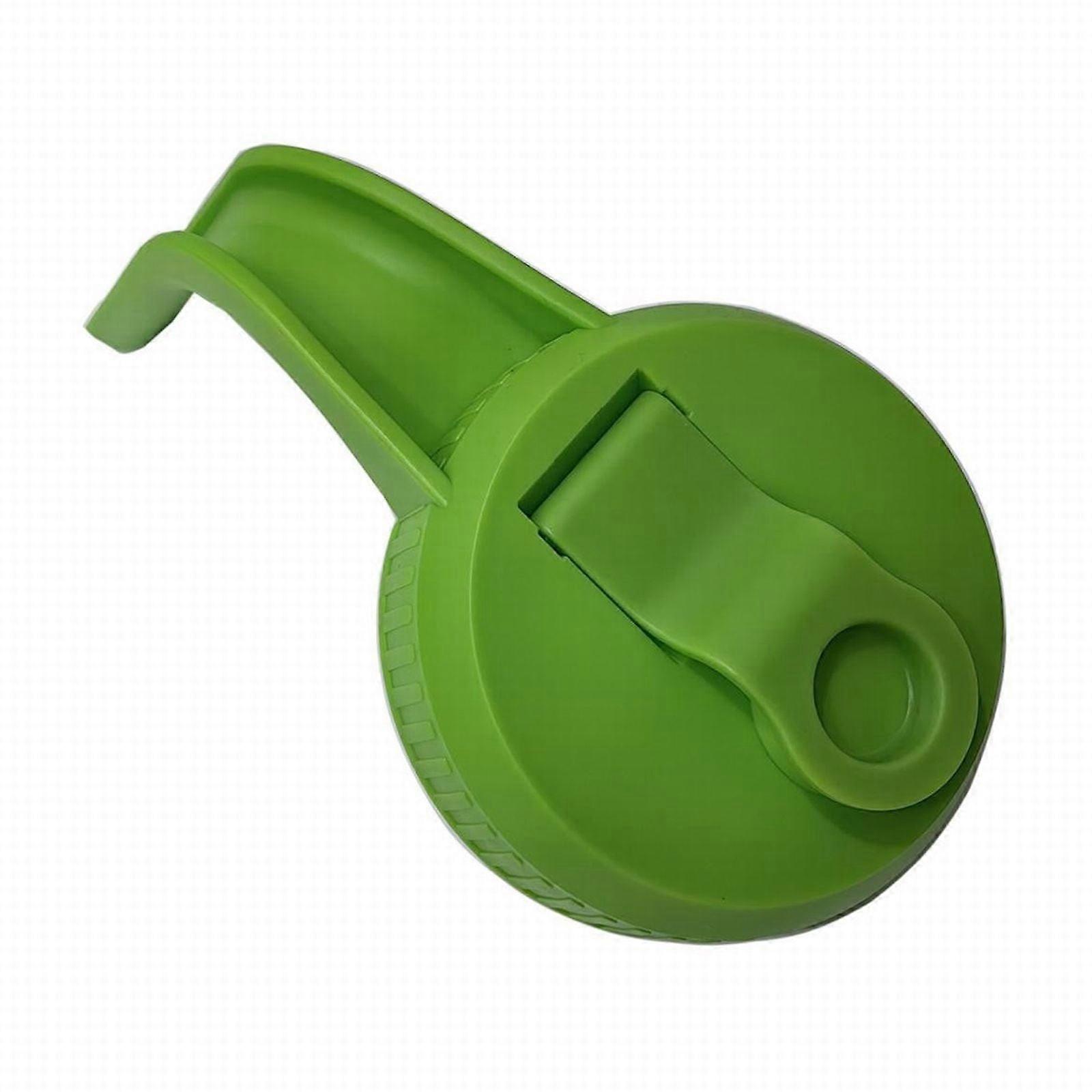 Xubond Wide Mouth Mason Jar Pour Spout Lids, Flip Cap with Handle for Airtight & Leak Proof Seal, Reusable Plastic Storage, Orange