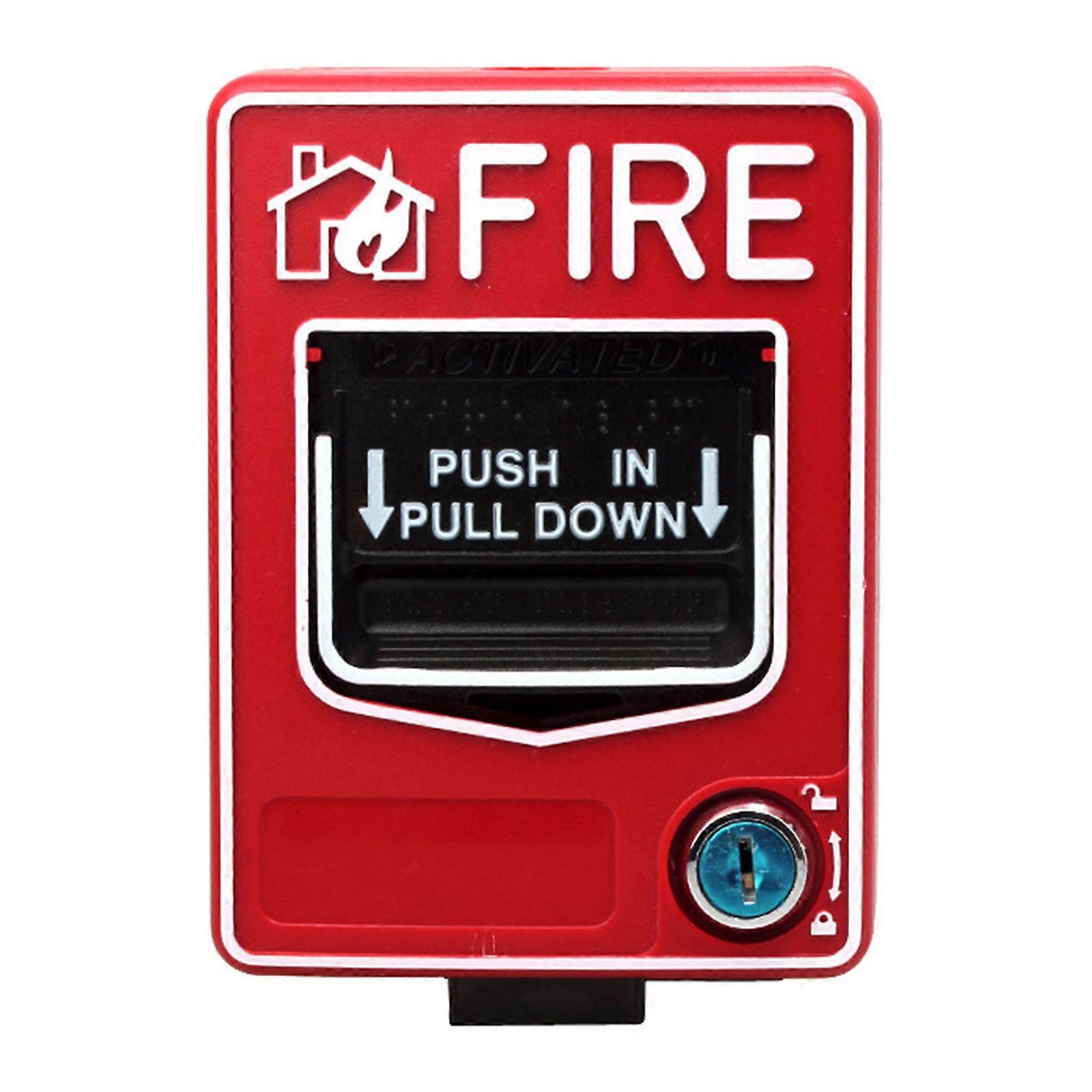 High Impact Resistant Emergency Alarm Button for Quick Fire Safety Response in Public Buildings Fire Alarm Button Multicolor