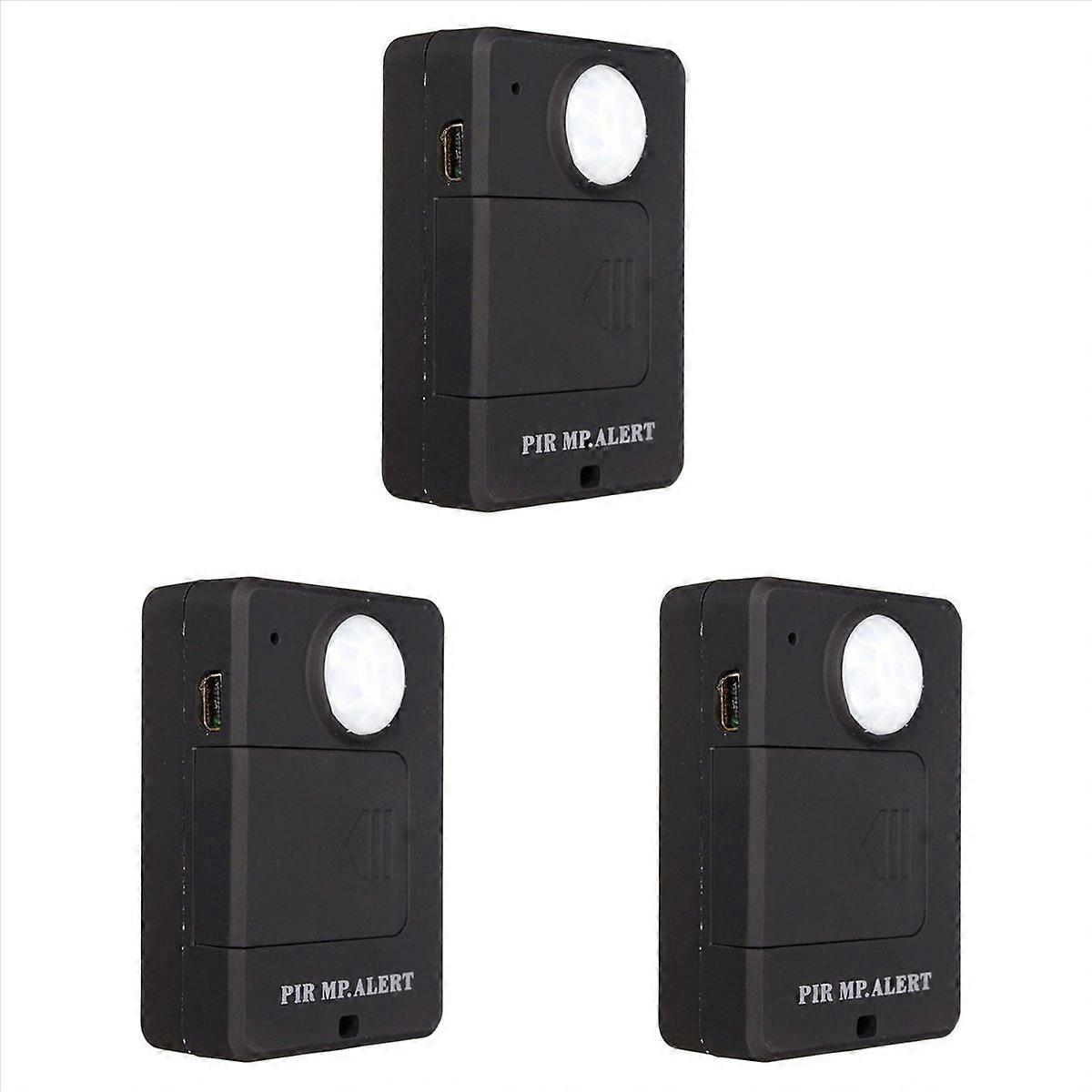 3X Mini GSM PIR Alarm Motion Sensor Alarm Infrared Wireless GSM Alarm Anti-Theft Motion Detector wit