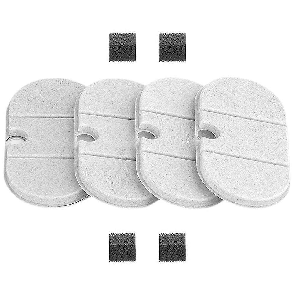 Pet Fountain Replacement Filters for Cat Water Fountain with 8Pcs Carbon Filters