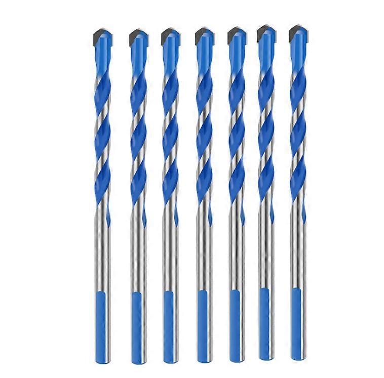 7/9Triangle Drill Bit Set for Tile, Glass, Concrete, Alloy, Multi-Function, High Hardness, Hole Opener, Tile, Cement, Concrete W