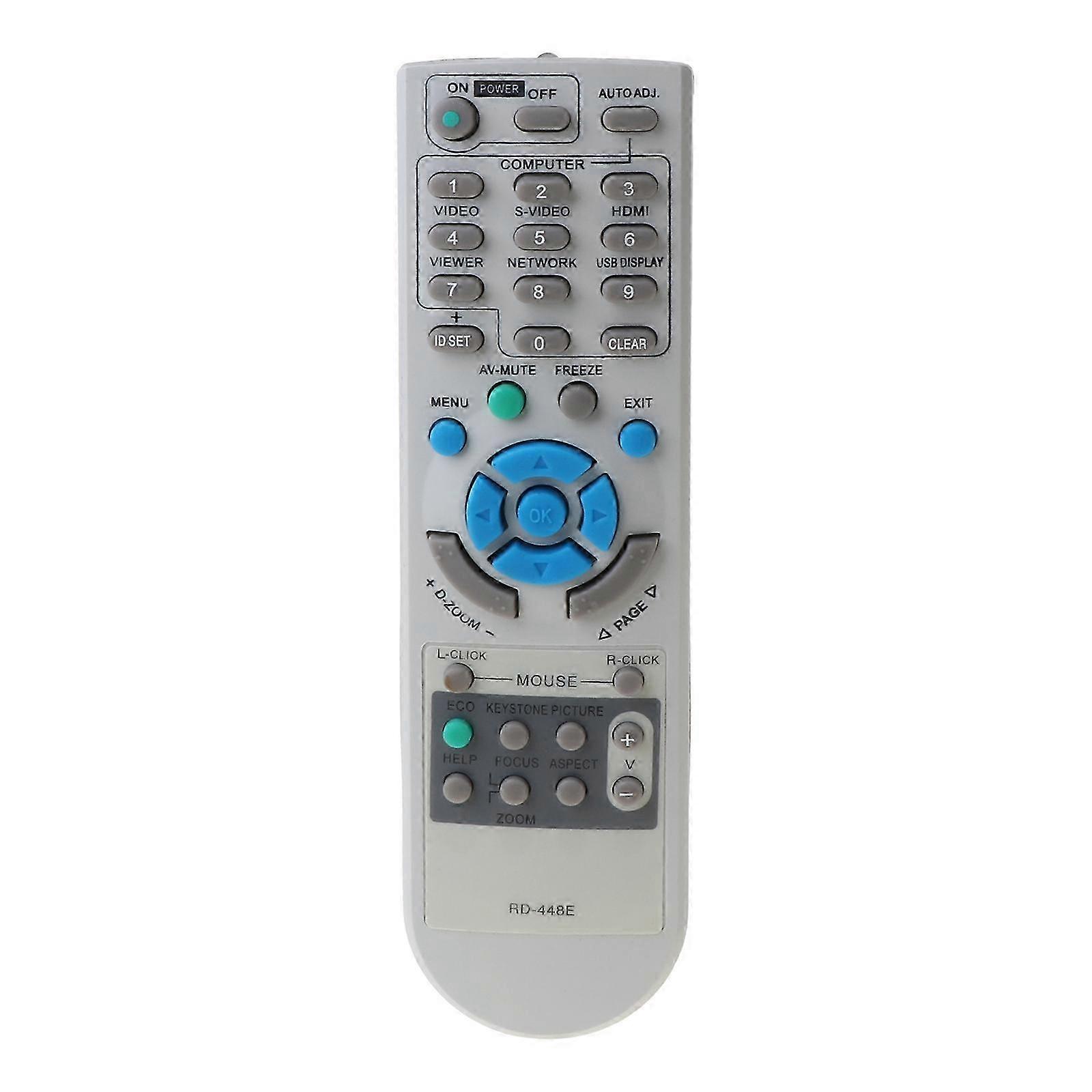 Universal Remote Control Controller for NEC RD-448E RD-443E NP-VE281 NP510C NP-VE280 Projector Remote