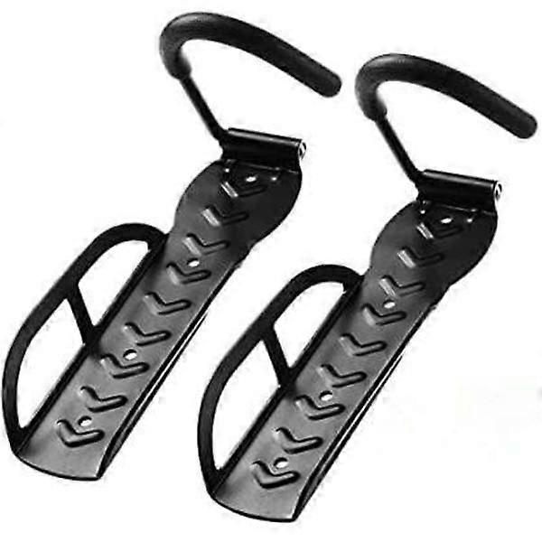 Bicycle rack, home garage storage rack, comparison mounted hanging hook, 2 pcs