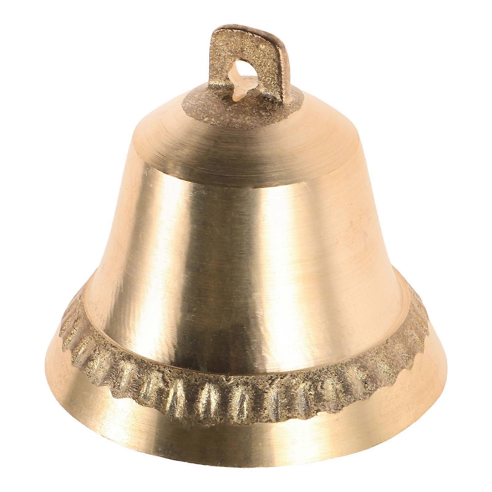 Mini Golden Brass Jingle Bell for Crafts Adding Retro Charm